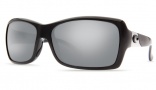 Costa Del Mar Islamorada Sunglasses - Black Frame Sunglasses - Copper Poly. / Costa 580