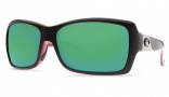 Costa Del Mar Islamorada Sunglasses - Black + Coral Frame Sunglasses - Copper Poly. / Costa 580