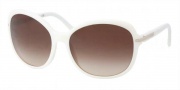 Prada PR 04NSA Sunglasses Sunglasses - 7S36S1 Ivory Brown Gradient