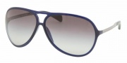 Prada PR 06NS Sunglasses Sunglasses - 0AX3M1 BLUE GRAY GRADIENT