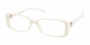 Prada PR 11NV Eyeglasses Eyeglasses - AB11O1 IVORY TRAP DEMO LENS