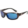 Costa Del Mar Tag Sunglasses - Black Frame Sunglasses - Amber Poly. / Costa 580