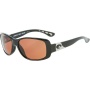 Costa Del Mar Tippet Sunglasses - Black Frame  Sunglasses - Gray Poly. / Costa 580