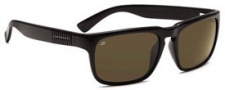 Serengeti Cortino Sunglasses Sunglasses - 7498 Shiny Black / 555nm Polarized