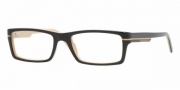 Burberry BE2079 Eyeglasses Eyeglasses - 3199  TOP BLACK ON CREAM DEMO LENS
