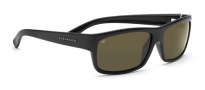 Serengeti Martino Sunglasses Sunglasses - 7492 Shiny Black / 555nm Polarized