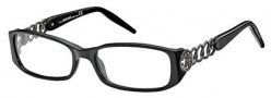 Roberto Cavalli RC0494 Eyeglasses Eyeglasses - 001 - Black, gunmetal (Discontinued Color NLA) 