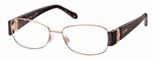 Roberto Cavalli RC0544 Eyeglasses Eyeglasses - 034 - Light bronze, havana/pearl antique rose temples