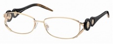 Roberto Cavalli RC0549 Eyeglasses Eyeglasses - 028 - Rose gold, striped shaded black