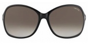 Tom Ford FT0186 Sheila Sunglasses Sunglasses - 01B Shiny Black / Gradient Smoke