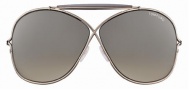 Tom Ford FT0200 Catherine Sunglasses Sunglasses - 28B Gold Black/Gray Violet Shaded