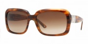 Versace VE4190 Sunglasses Sunglasses - 163/13 STRIPED HAVANA BROWN GRADIENT