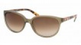 Tory Burch TY7027 Sunglasses Sunglasses - 958/13 OLIVE SPOTTY TORT BROWN GRADIENT
