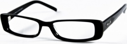 Kenneth Cole New York KC0140 Eyeglasses Eyeglasses - 001 Semi Shiny Black/Demo Lens