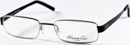 Kenneth Cole New York KC0141 Eyeglasses Eyeglasses - 010 Shiny Silver/Demo Lens