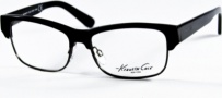 Kenneth Cole New York KC0143 Eyeglasses Eyeglasses - 001 Black/Demo Lens