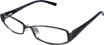 Kenneth Cole New York KC0147 Eyeglasses Eyeglasses - 008 Dark Gunmetal-Black/Demo Lens