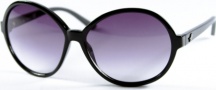 Kenneth Cole New York KC6072 Sunglasses Sunglasses - 01B Black/Smoke Lens