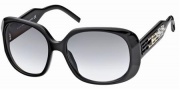 Swarovski SK0008 Sunglasses Sunglasses - 01B Black/Smoke Lens