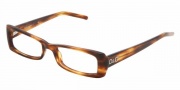 D&G DD 1158 Eyeglasses Eyeglasses - 677 Striped Havana / Demo Lens (only in 50-17)