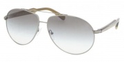 Prada PR 50NS Sunglasses Sunglasses - 5AV4M1 Gunmetal / Green Gradient
