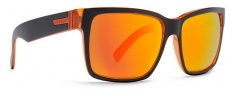 Von Zipper Smokeout Sunglasses- Limited Edition Sunglasses - Elmore's Timewarp Tangerine