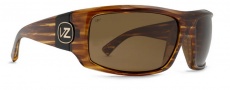 Von Zipper Clutch Polarized Sunglasses Sunglasses - BPP-Black Gloss / Grey Poly Polarized