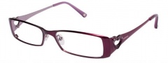 Bebe BB 5014 Eyeglasses Eyeglasses - Ruby Red
