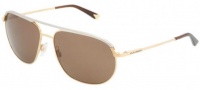 Dolce & Gabbana DG2092 Sunglasses Sunglasses - 034-73 Gold / Brown