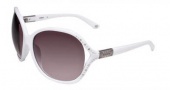 Bebe BB 7020 Sunglasses Sunglasses - White / Grey Gradient