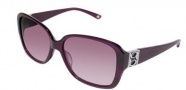 Bebe BB 7002 Sunglasses Sunglasses - Amethyst / Burgundy Gradient