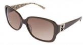 Bebe BB 7002 Sunglasses Sunglasses - Smoked Topaz / Brown Gradient
