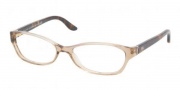 Ralph Lauren RL6068 Eyeglasses Eyeglasses - 5217 Mud Light Brown Transparent / Demo Lens