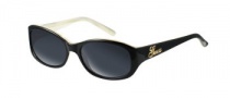 Guess GU 6404 Sunglasses Sunglasses - (BLKHRN-3) Black Frame & Grey Lens