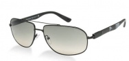Prada PR 57NS Sunglasses Sunglasses - 1BO3M1 Matte Black / Crystal Gray Gradient