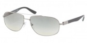 Prada PR 57NS Sunglasses Sunglasses - 5AV3M1 Gunmetal / Crystal  Gray Gradient