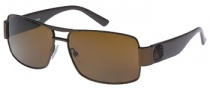 Guess GU 6560 Sunglasses Sunglasses - BRN-1: Brown / Brown Lens