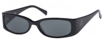 Guess GU 6573 Sunglasses Sunglasses - BLK-3: Black / Gray Lens