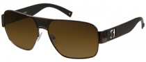 Guess GU 6608P Sunglasses Sunglasses - BRN-1: Shiny Brown