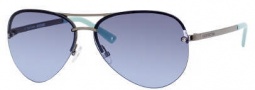 Juicy Couture Genre/s Sunglasses Sunglasses - OTP4 Gunmetal (AB Green Blue Gradient Lens)