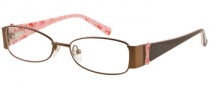 Guess GU 9058 Eyeglasses Eyeglasses - BRN: Brown Satin