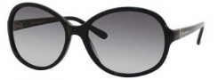 Kate Spade Caitlin/S Sunglasses Sunglasses - 0807 Black / Y7 Gray Gradient Lens