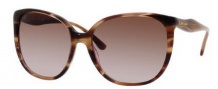 Kate Spade Chantal/S Sunglasses Sunglasses - 01N6 Striated Brown / Y6 Brown Gradient Lens