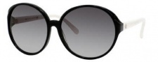 Kate Spade Ginette/S Sunglasses Sunglasses - 0FU8 Black Ivory / Y7 Gray Gradient Lens