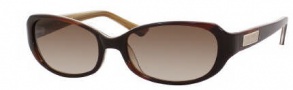 Kate Spade Lyla/S Sunglasses Sunglasses - 01M8 Crsytal Chocolate Butterscotch / Y6 Brown Gradient Lens