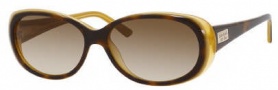 Kate Spade Sinclair/S Sunglasses Sunglasses - 0EE2 Tortoise Saffron / Y6 Brown Gradient Lens