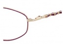 Liz Claiborne 311 Eyeglasses Eyeglasses - OEX6 Wine Gold