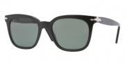 Persol PO2999S Sunglasses Sunglasses - 95/31 Black Crystal / Green