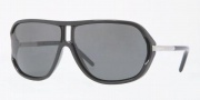 Burberry BE4101 Sunglasses Sunglasses - 300187 Shiny Black Gray