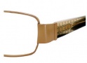 Liz Claiborne 336 Eyeglasses Eyeglasses - OJTT Light Gold Olive Horn